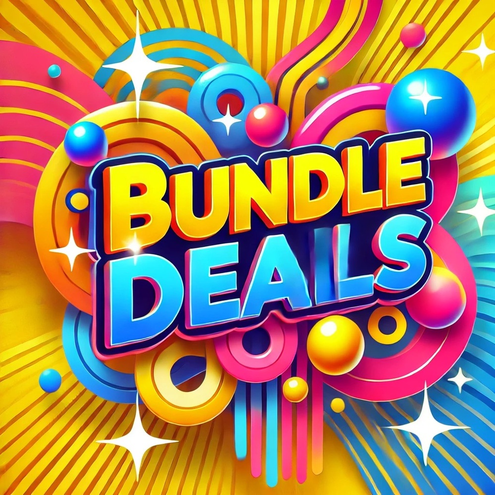 Sale $6 items, deals on bundles